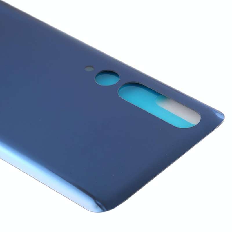 Glass Material Battery Back Cover for Xiaomi Mi 10 5G(Grey)