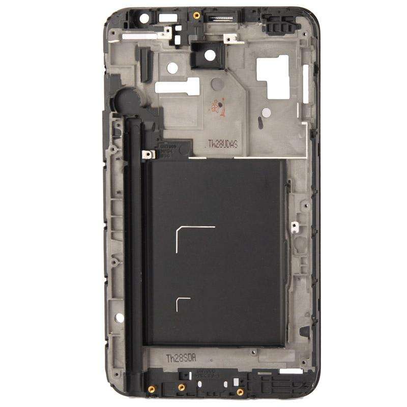 For Galaxy Note / i9220 Original 2 in 1 LCD Middle Board + Original Front Chassis(Black)