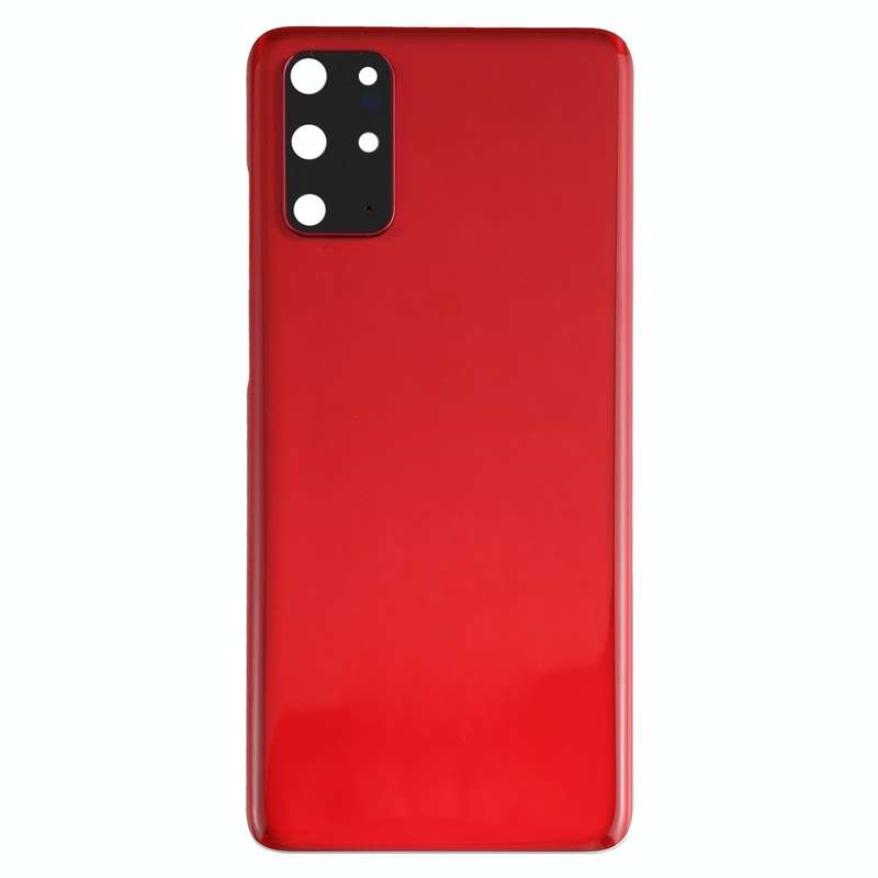 For Samsung Galaxy S20+ Battery Back Cover with Camera Lens Cover (Red)