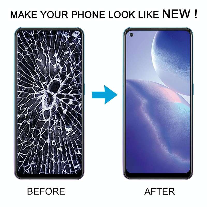 For OPPO Reno6 Z OLED LCD Screen Digitizer Full Assembly with Frame