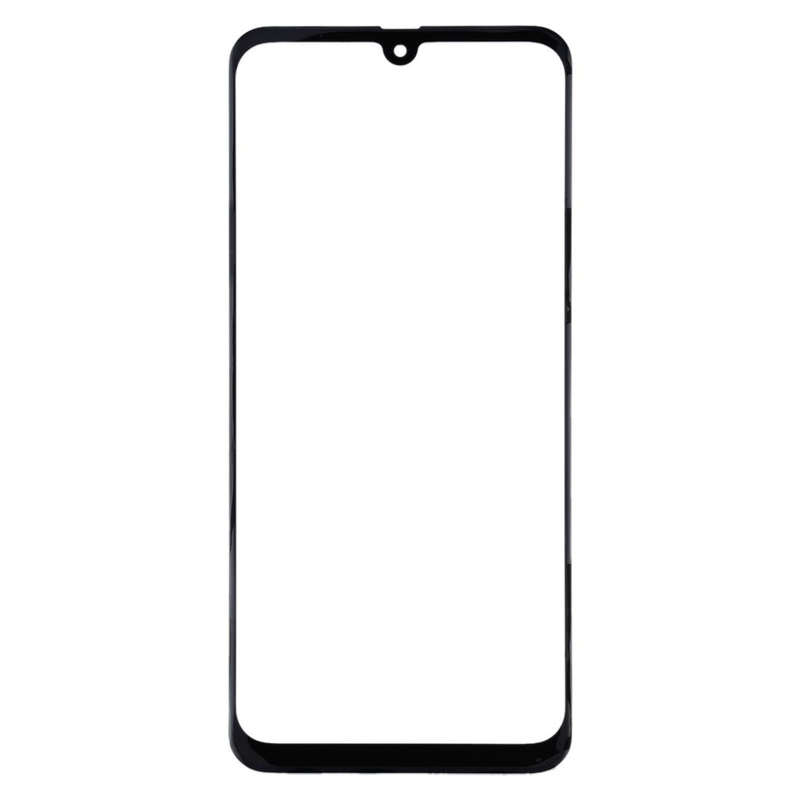 For Samsung Galaxy A41 Front Screen Outer Glass Lens (Black)