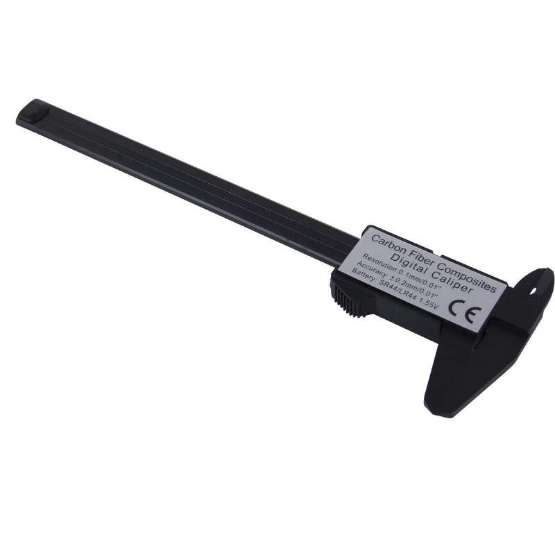 LCD Digital Vernier Caliper/Micrometer, Measure Range: 150 mm (6 inch)(Black)