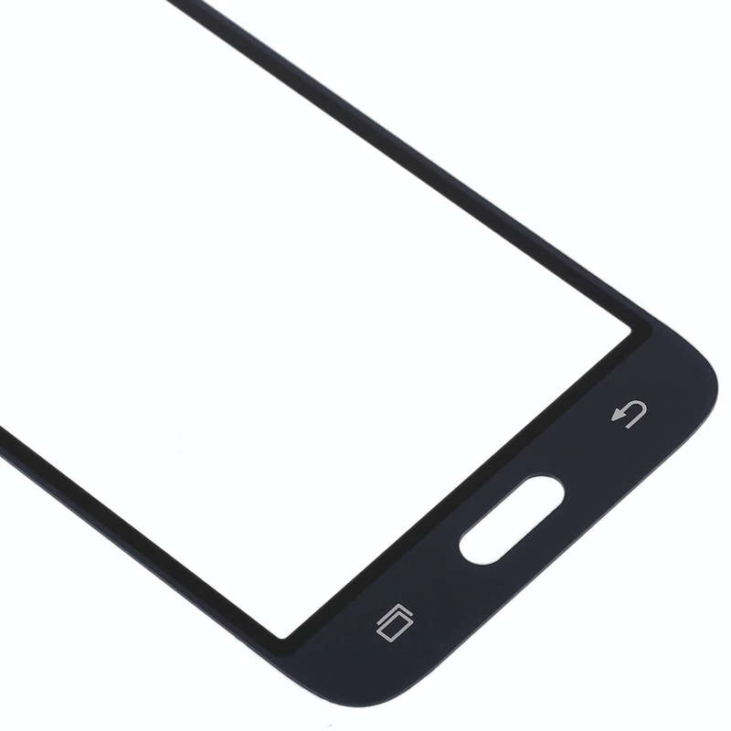 For Samsung Galaxy J1 (2016) / J120 10pcs Front Screen Outer Glass Lens (Black)