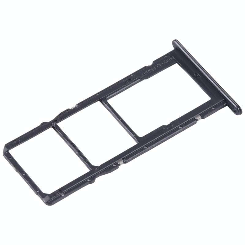 For Honor 10X Lite SIM + SIM + Micro SD Card Tray (Black)