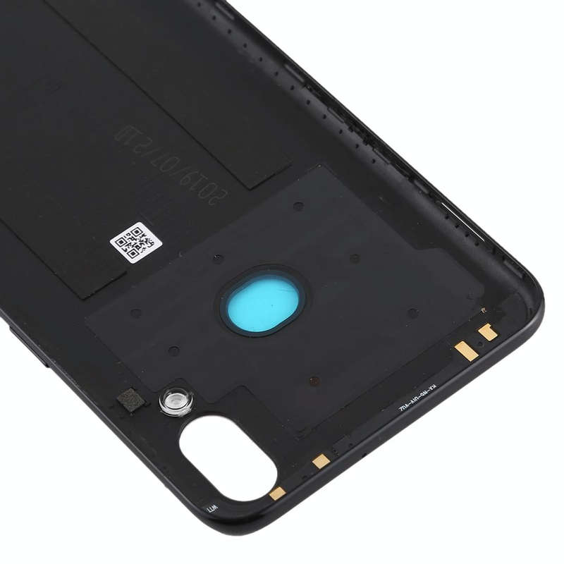 For Galaxy A10s Battery Back Cover with Side Keys (Black)