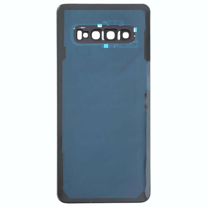 For Galaxy S10 Battery Back Cover with Camera Lens (Black)