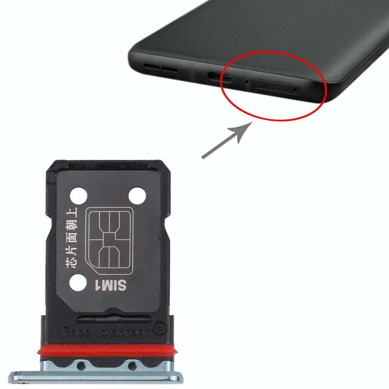 For OnePlus 10 Pro NE2210 NE2211 NE2213 NE2215 SIM Card Tray + SIM Card Tray (Green)