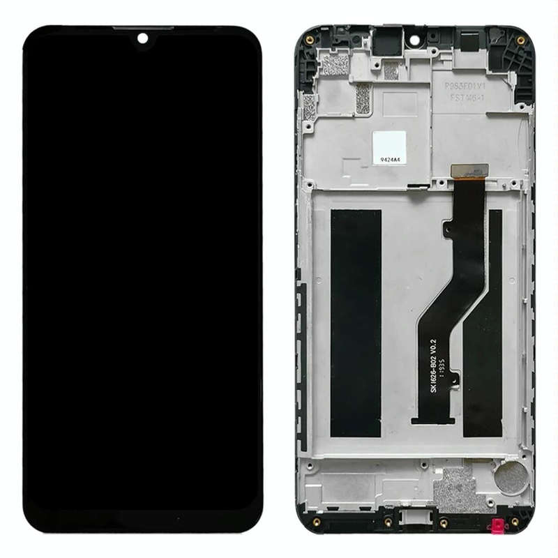 OEM LCD Screen for ZTE Blade V10 Vita  Digitizer Full Assembly with FrameBlack)