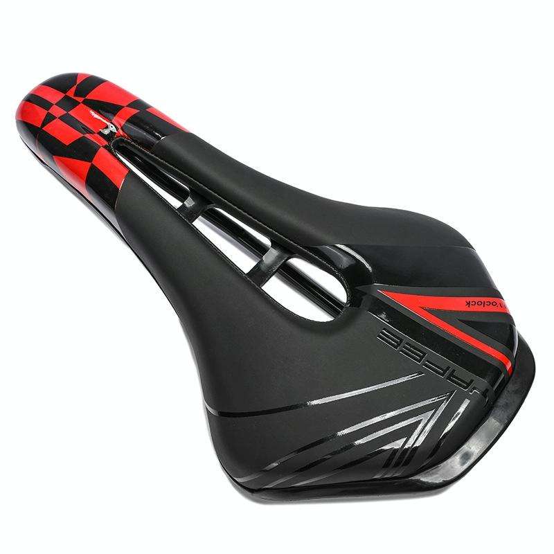 YAFEE YF-1128 Bicycle Seat Saddle Mountain Bike Seat(Red)