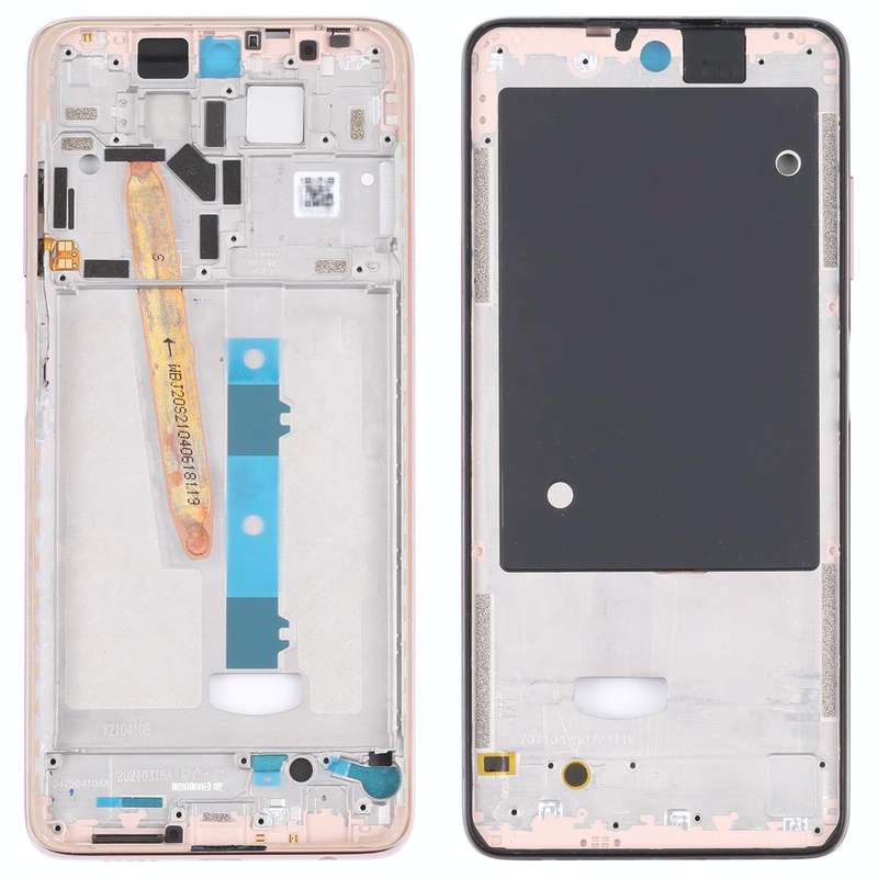 Original Middle Frame Bezel Plate for Xiaomi Poco X3 Pro (Gold)