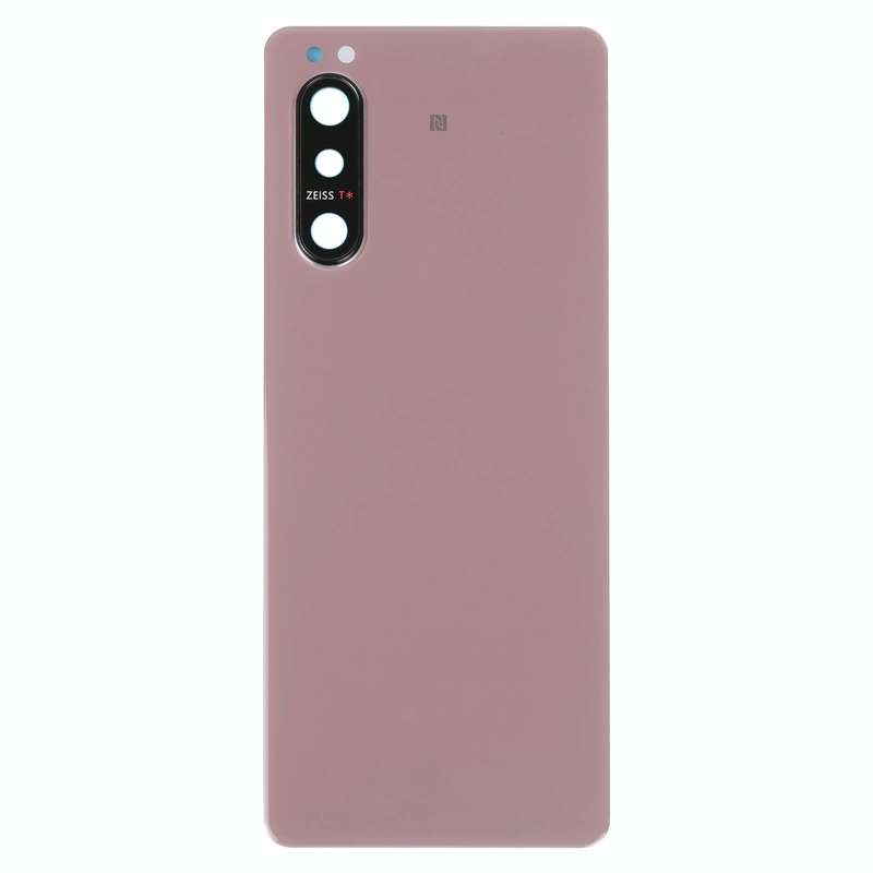 Battery Back Cover with Camera Lens Cover for Sony Xperia 5 II(Pink)