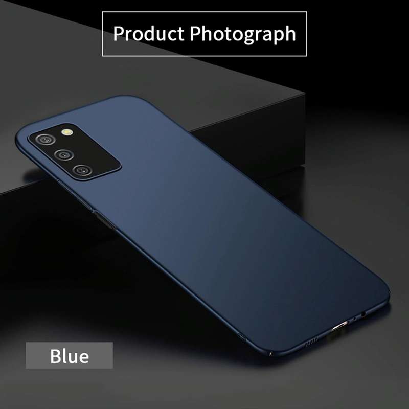 For Samsung Galaxy A02s EU / A03s / M02s / F02s MOFI Frosted PC Ultra-thin Hard Case(Blue)