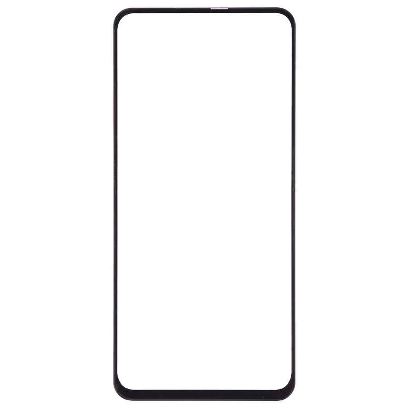 For Samsung Galaxy A60 10pcs Front Screen Outer Glass Lens (Black)