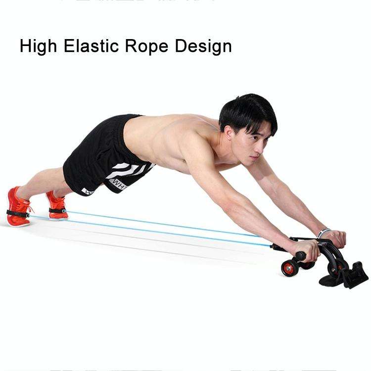 Three Wheels Abdominal Roller Round Home Office Outdoor Mute Fitness Equipment Sports for Man / W...
