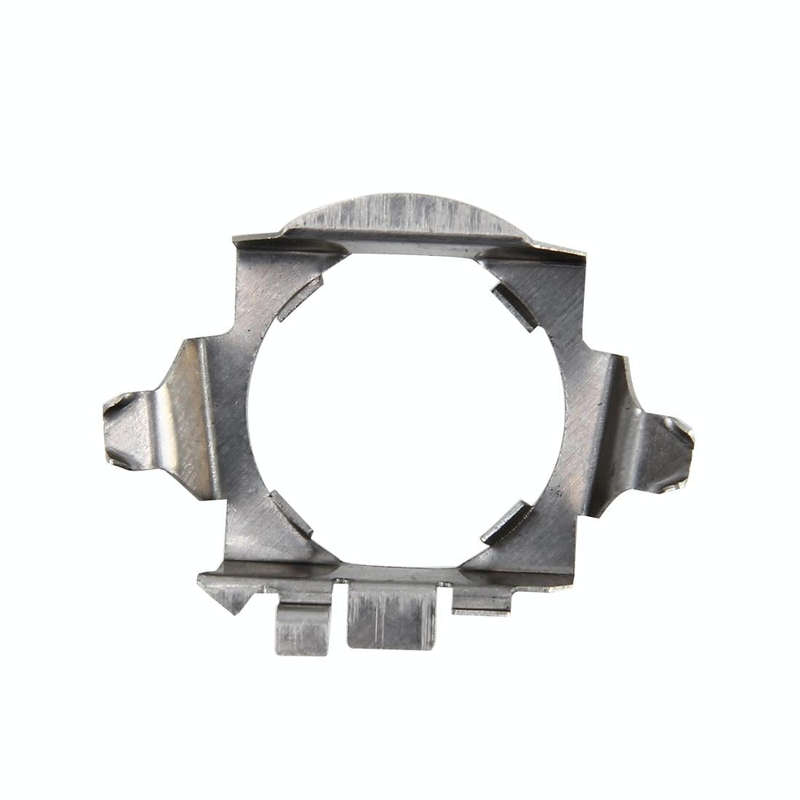 1 Pair H7 LED Headlight Bulb Retainers Holder Adapter for Volkswagen Touareg SAAB Mercedes Benz B...