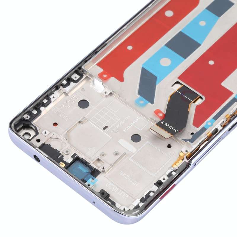 Original LCD Screen for Huawei Nova 8i Digitizer Full Assembly with Frame(Purple)