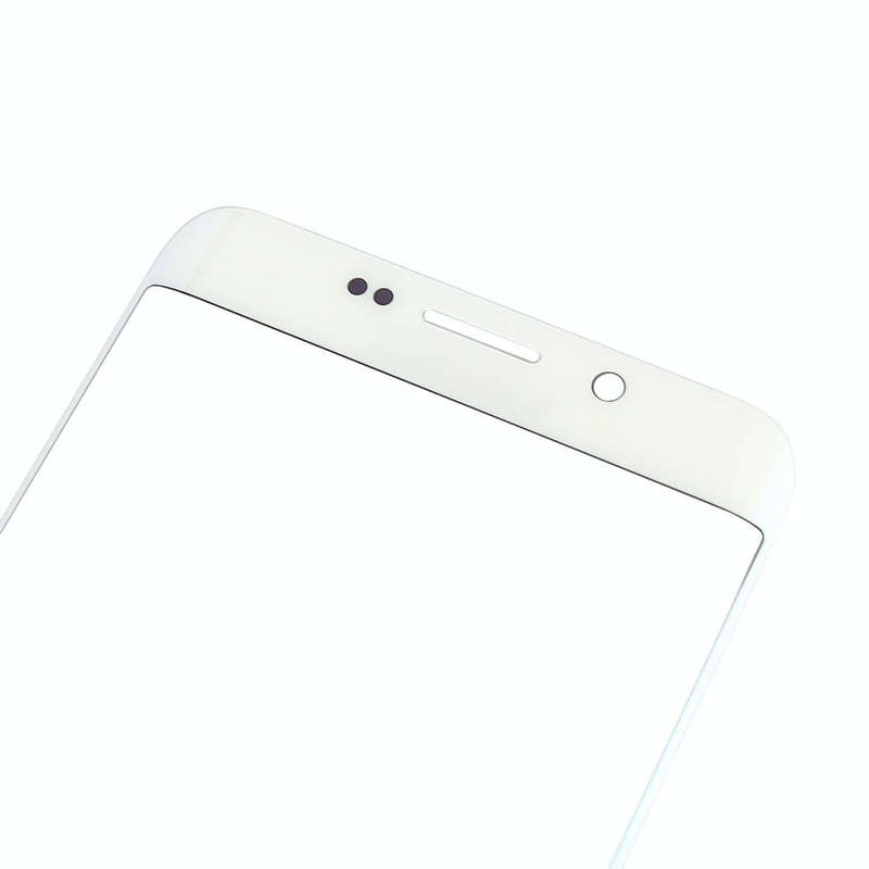 For Galaxy S6 Edge+ / G928 Front Screen Outer Glass Lens (White)