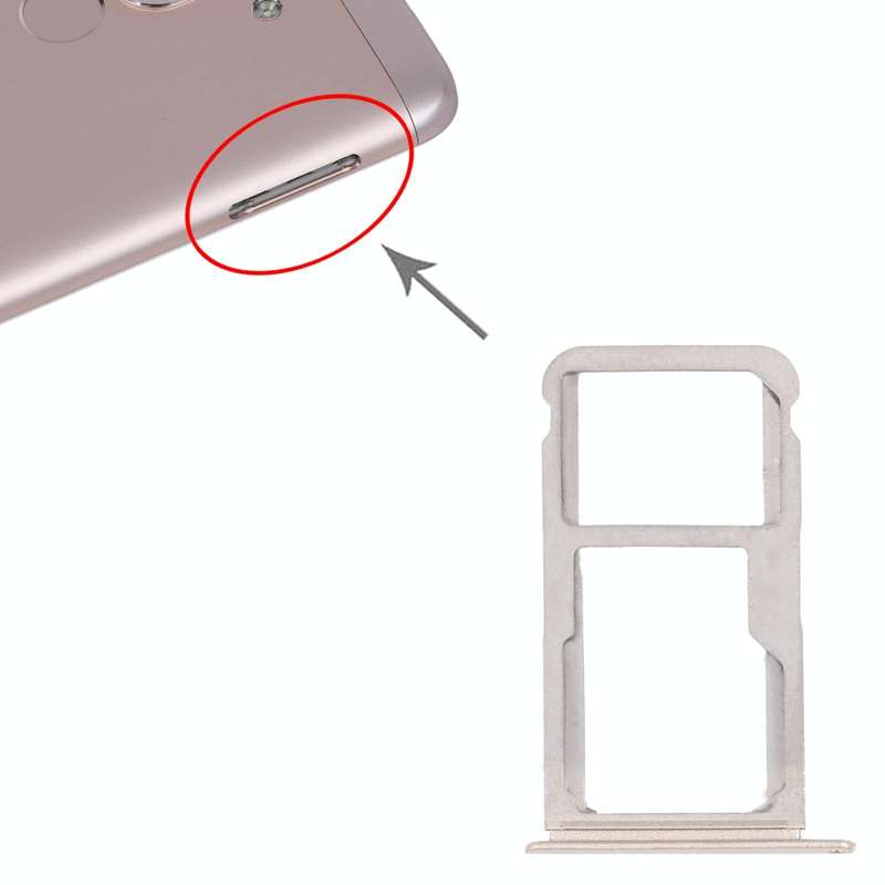 SIM Card Tray + SIM Card Tray / Micro SD Card Tray for Honor Play 6 (Gold)