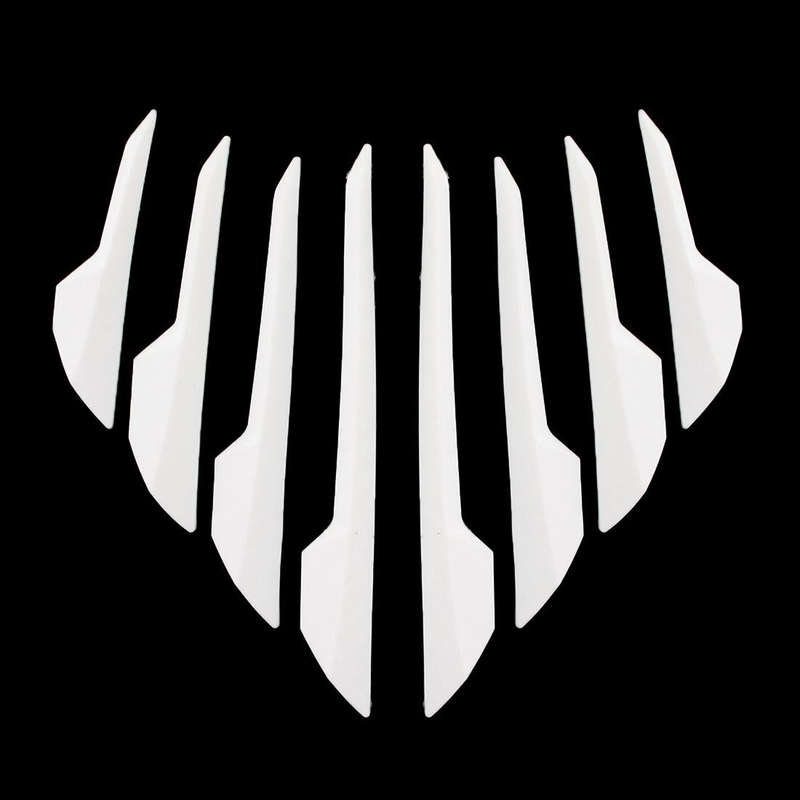 8 PCS Car Vehicle Door Side Guard Anti Crash Strip Exterior Avoid Bumps Collsion Impact Protector...
