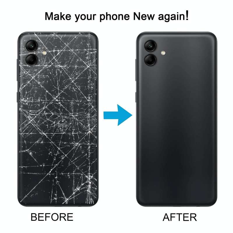 For Samsung Galaxy A04 SM-A045F Original Battery Back Cover(Coppery)