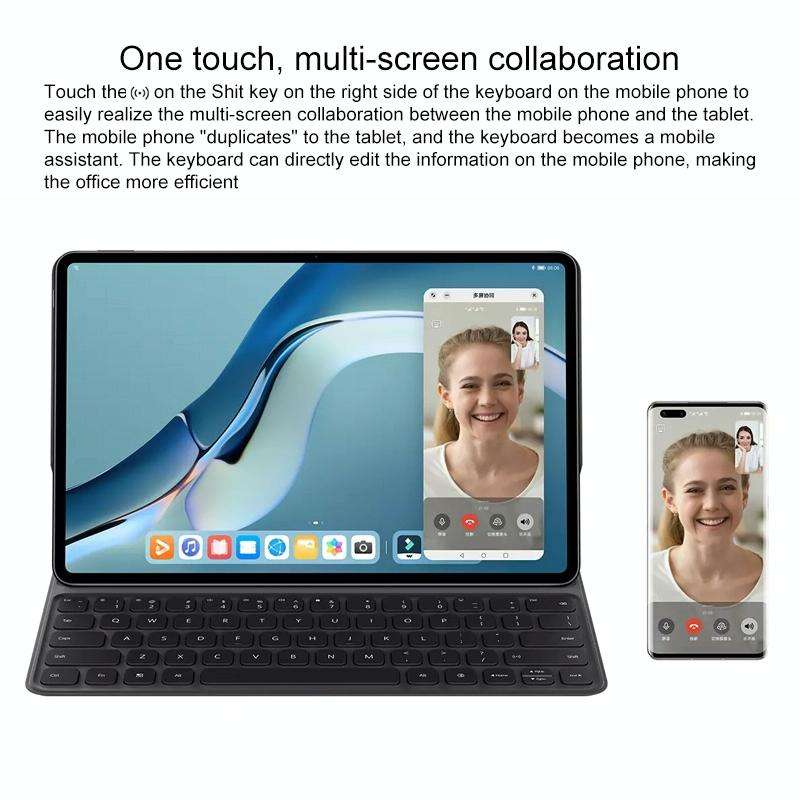 Original Smart Magnetic Keyboard for Huawei MatePad Pro 12.6 inch (Dark Gray)