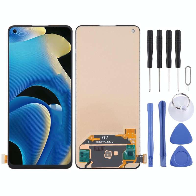 TFT LCD Screen For Realme GT Neo2 with Digitizer Full Assembly, Not Supporting Fingerprint Identi...