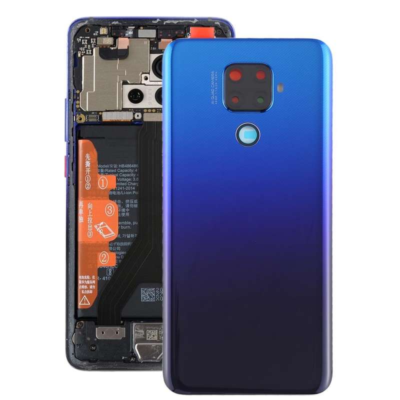 Original Battery Back Cover with Camera Lens for Huawei Mate 30 Lite(Twilight)
