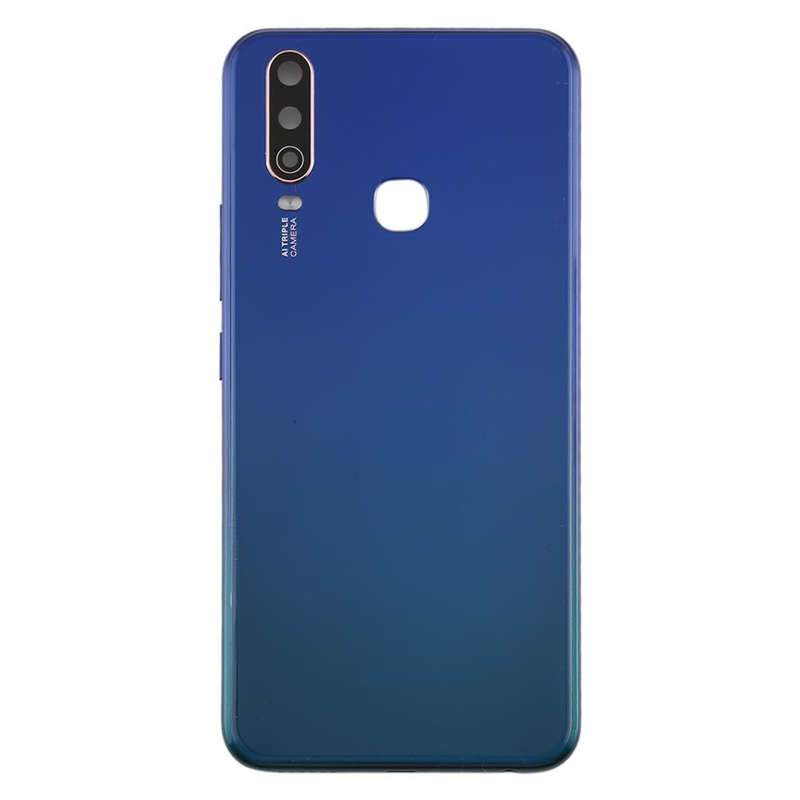 For Vivo Y3 Battery Back Cover with Camera Lens (Blue)