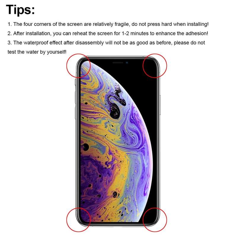 JK TFT LCD Screen for iPhone XS with Digitizer Full Assembly(Black)
