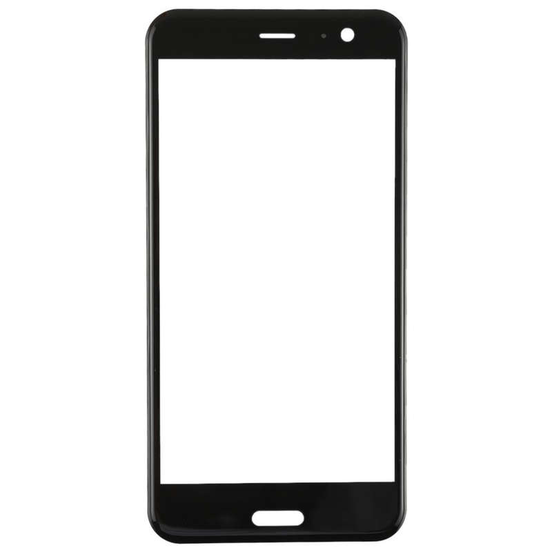 Front Screen Outer Glass Lens for HTC U11(Black)