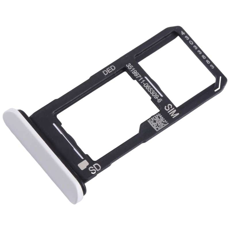 For Sony Xperia 10 II Original SIM + Micro SD Card Tray (White)