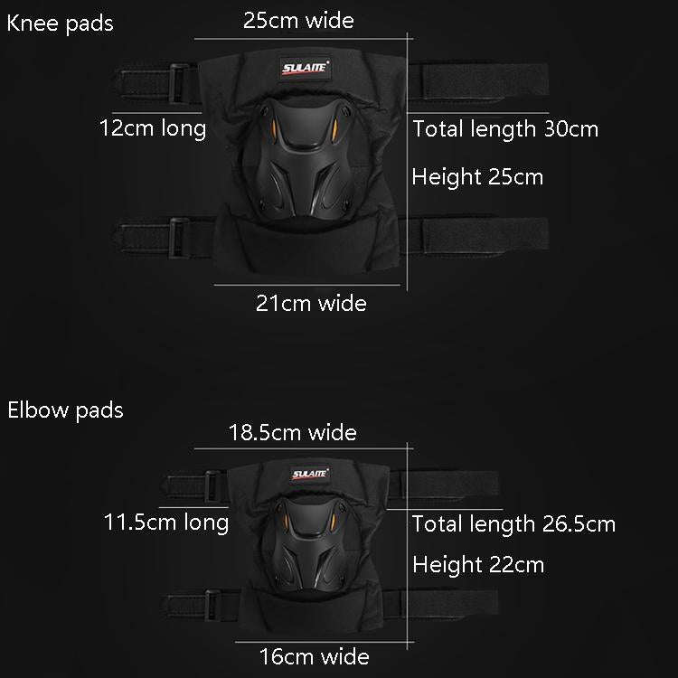 SULAITE Motorcycle Riding Equipment Protective Gear Off-Road Riding Anti-Fall Protector, Specific...