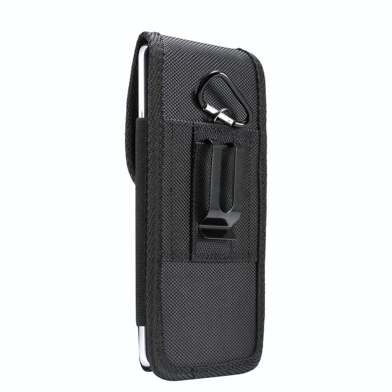 Universal Hanging Waist Oxford Cloth Case with Carabiner for 7.2 inch Mobile Phones