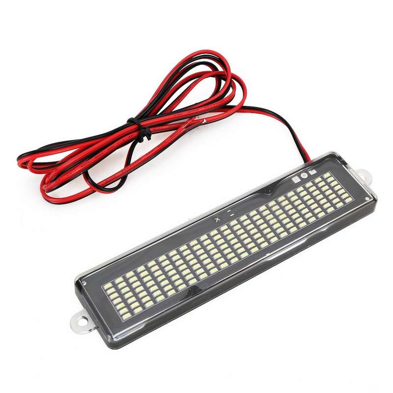 DC 12V Car LED Programmable Showcase Message Sign Scrolling Display Lighting Board with Remote Co...