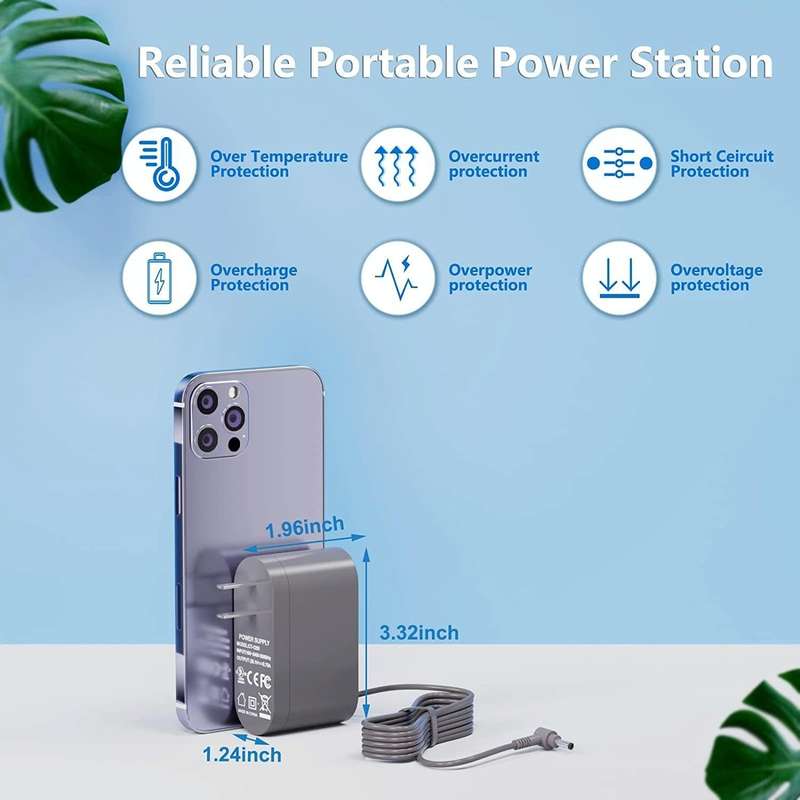 For Dyson V10 / V11 / V12 / V15 / SV12 / SV20 Vacuum Cleaner Charger Universal Power Adapter, US ...