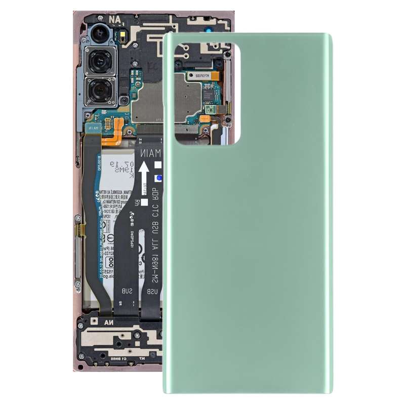 For Samsung Galaxy Note20 Ultra 5G Battery Back Cover (Green)