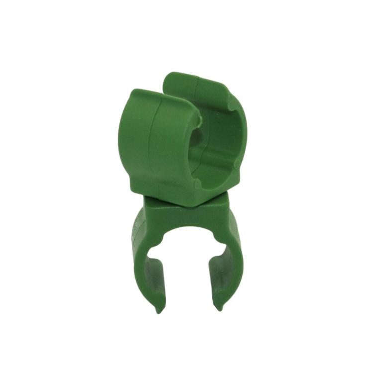 50 PCS Rotary Buckle Gardening Plastic Bracket Support Universal Tube Clamp Plastic Buckle, Size:...