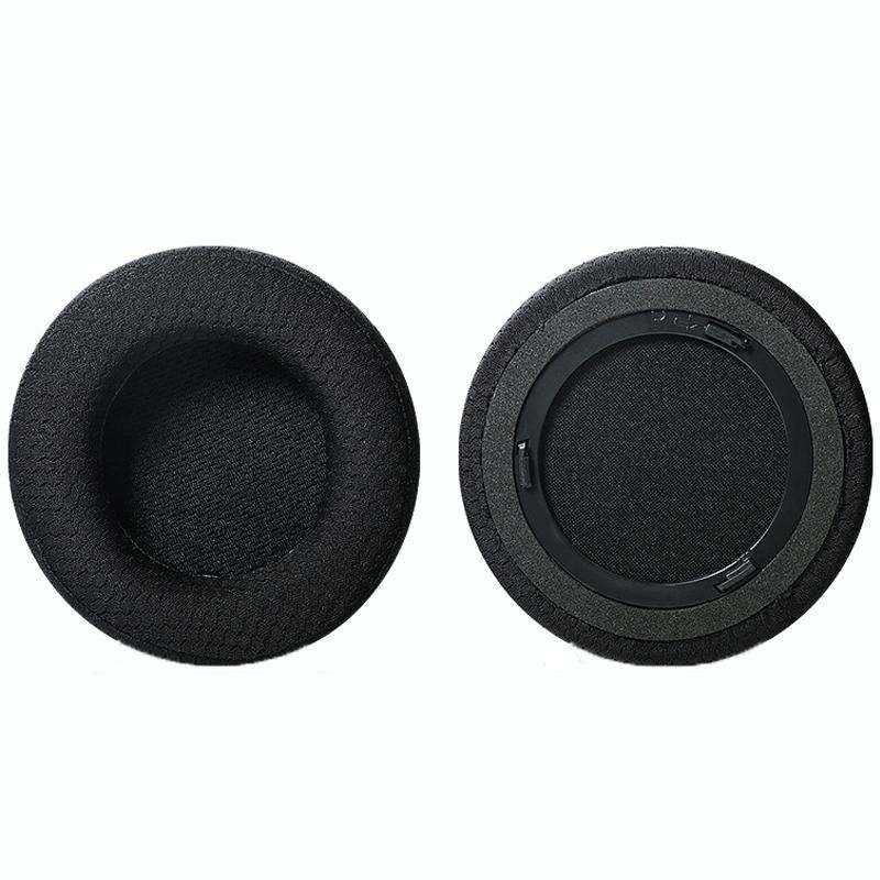 2 PCS 001 Headset Earmuffs with Snap-fit for Corsair Virtuoso RGB, Spec: Black Mesh