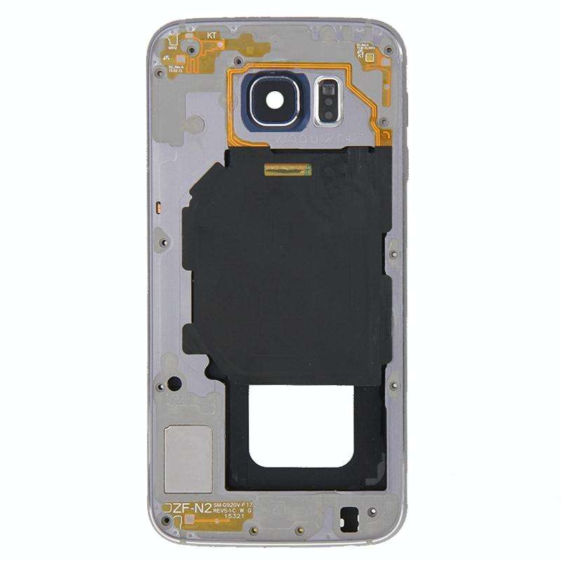 For Galaxy S6 / G920F Full Housing Cover (Front Housing LCD Frame Bezel Plate + Back Plate Housin...