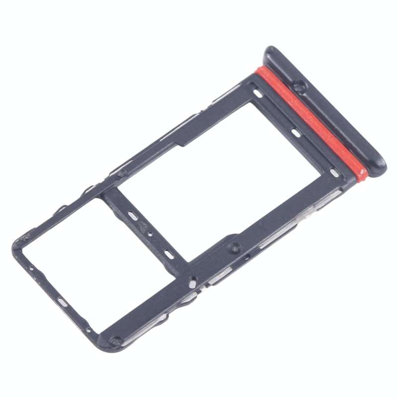 For TCL Tab 10 5G 9183G SIM Card Tray + Micro SD Card Tray (Black)