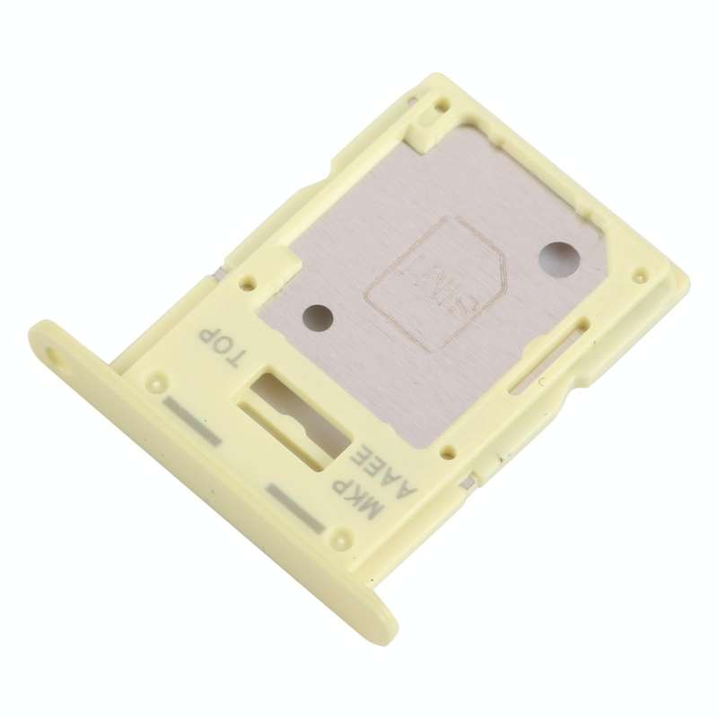 For Samsung Galaxy A15 4G SM-A155F Original SIM Card Tray + SIM / Micro SD Card Tray (Yellow)
