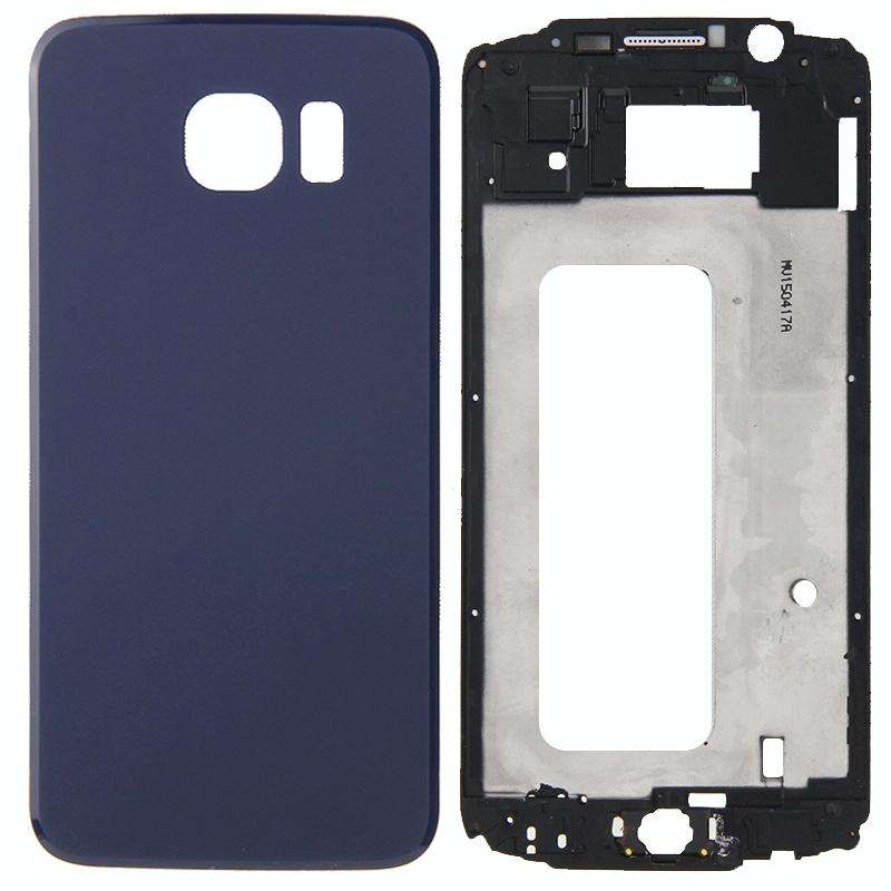For Galaxy S6 / G920F Full Housing Cover (Front Housing LCD Frame Bezel Plate + Battery Back Cove...