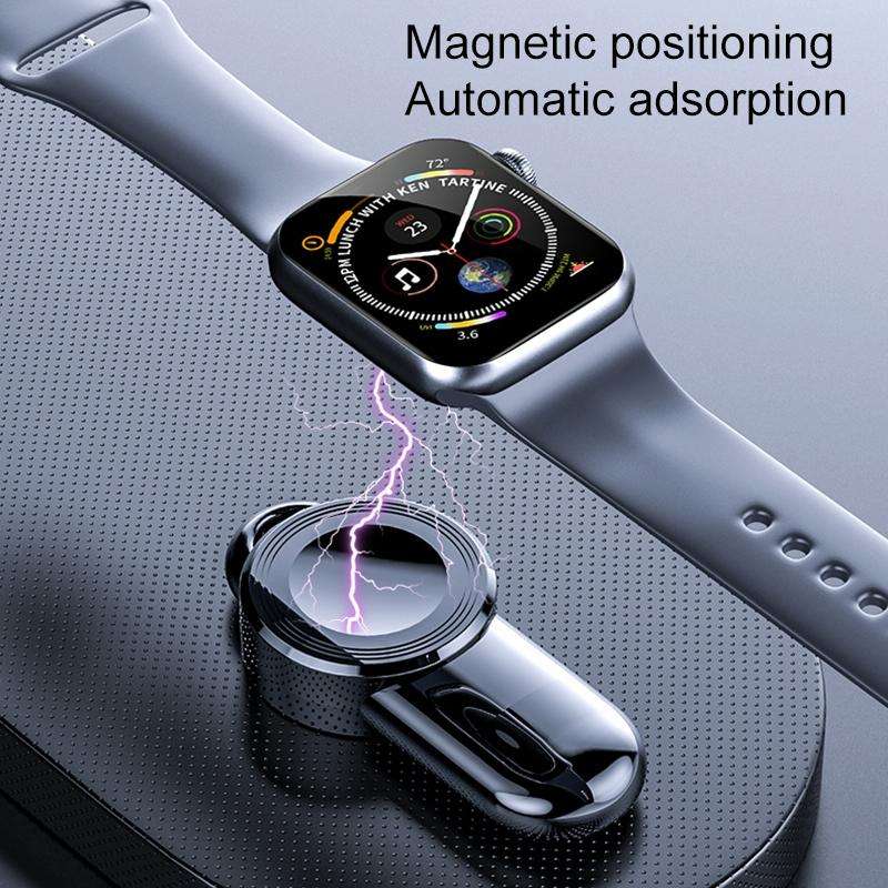 K02 Universal Portable Magnetic Wireless Charger for Apple Watch Series 6 / 5 / SE / 4 / 3 / 2 / ...