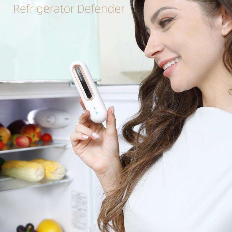 M9 Mini Ozone Sterilizer Home Refrigerator Deodorizer(White)