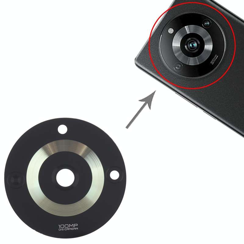 For Realme 11 Pro 10pcs Original Back Camera Lens(Green)