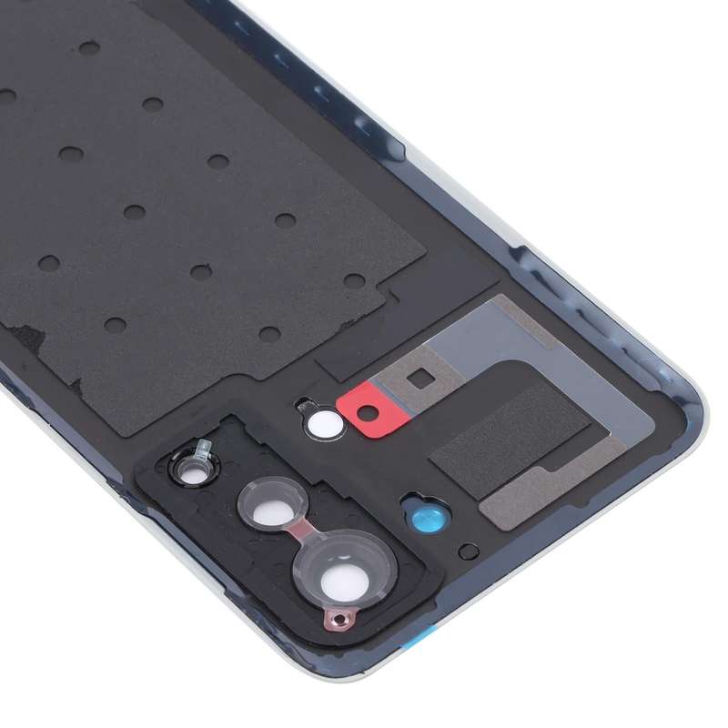 For OnePlus Nord 2T Battery Back Cover with Camera Lens (Black)