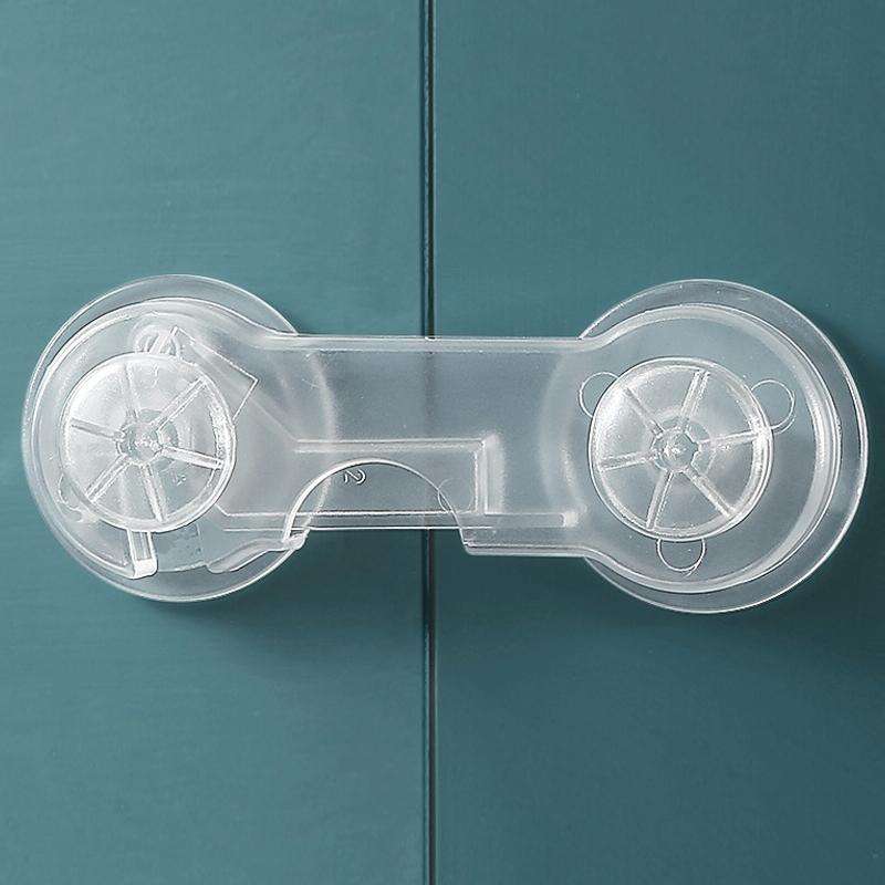 Pair Lock 5 PCS/Pack Children Drawer Anti-opening Cabinet Door Refrigerator Safety Lock