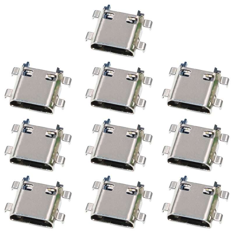 10pcs Charging Port Connector for Galaxy J7 (2015) / J700 / J700F / J7 (2016) / J710 / J710F / J5...