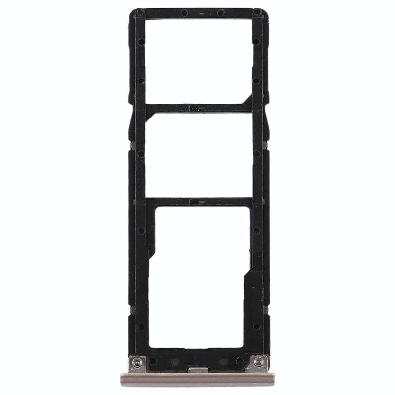 2 SIM Card Tray + Micro SD Card Tray for Xiaomi Redmi Note 5A(Gold)