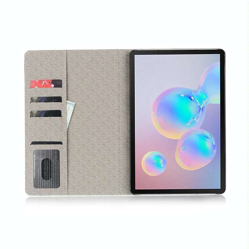 For Galaxy Tab S6 T860 / T865 Horizontal Flip Leather Case with Card Slots & Holder & Wallet & Ph...